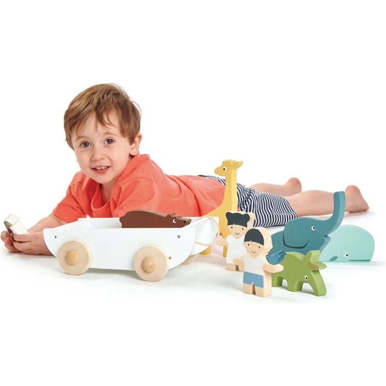 Tender Leaf Toys - The Friend Ship Wooden Playset - Preschool