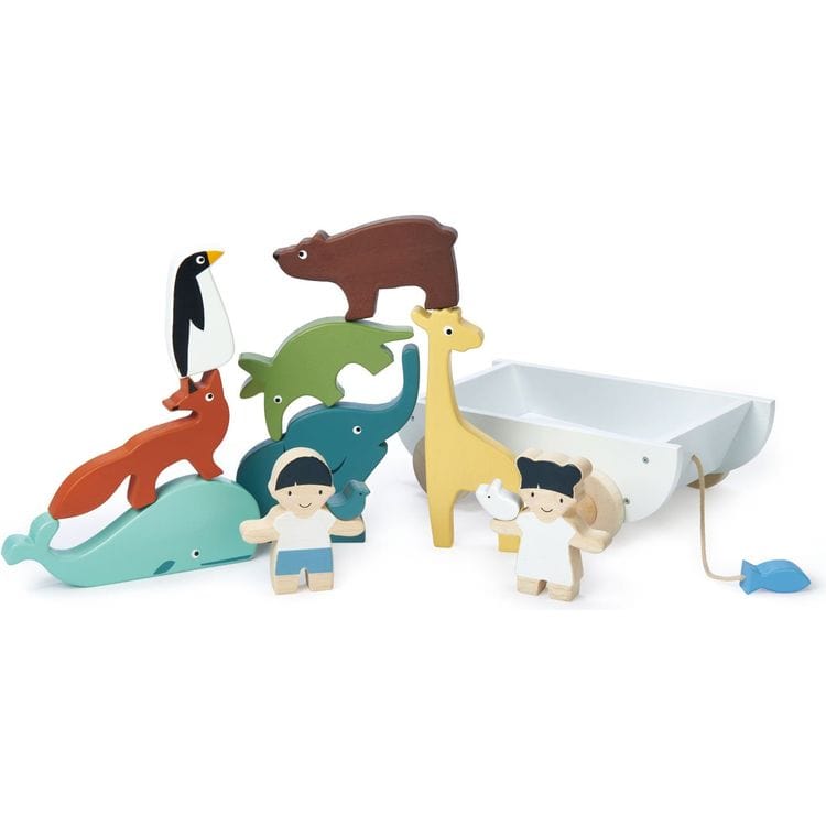 Tender Leaf Toys - The Friend Ship Wooden Playset - Preschool