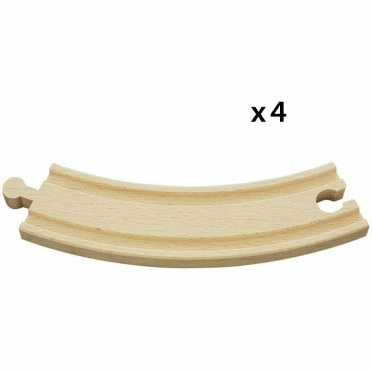 Brio - The Orginial Wooden Railroad 4 Piece set - Preschool