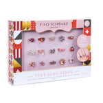 FAO Schwarz - Tiny Glam Rings 15-Piece Set - Fashion Activity and Roleplay
