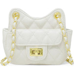 Zomi Gem - Tiny Quilted Treasure Purse - White - Trend Accessories