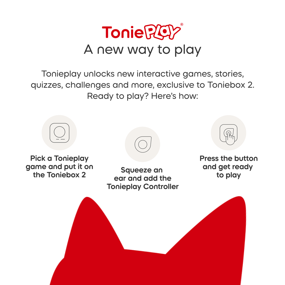 Tonies - Tonies Disney Winnie the Pooh Toniebox 2 Play Set - Sunset Red - Electronics