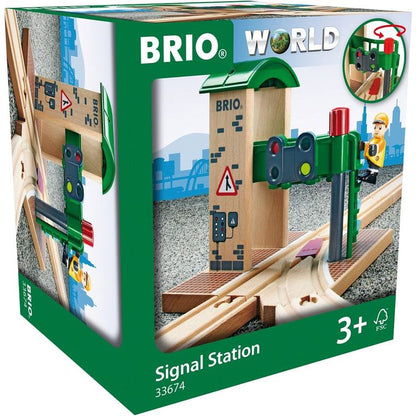 Brio - Train Signal Station - Preschool