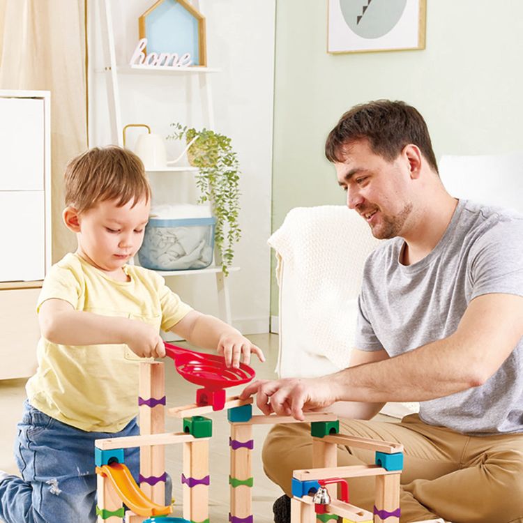Hape - Tricks N Twists Marble Track - Preschool