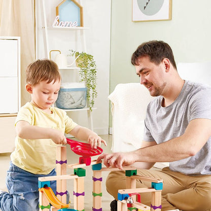 Hape - Tricks N Twists Marble Track - Preschool