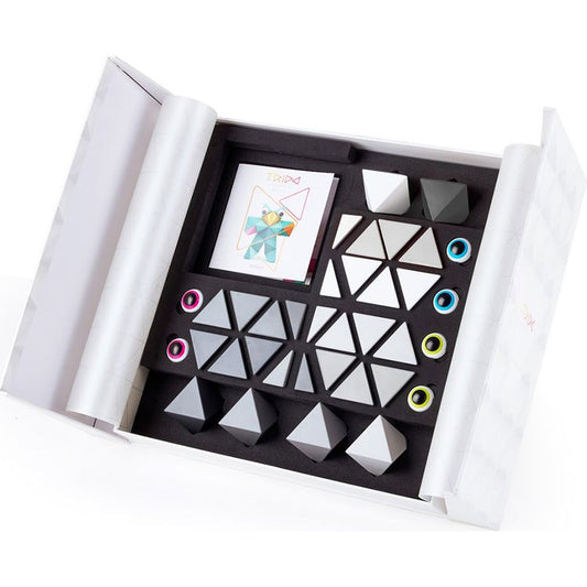Trido - Trido Monochromatic Large Magnet Building Set - 36 Pieces - Preschool
