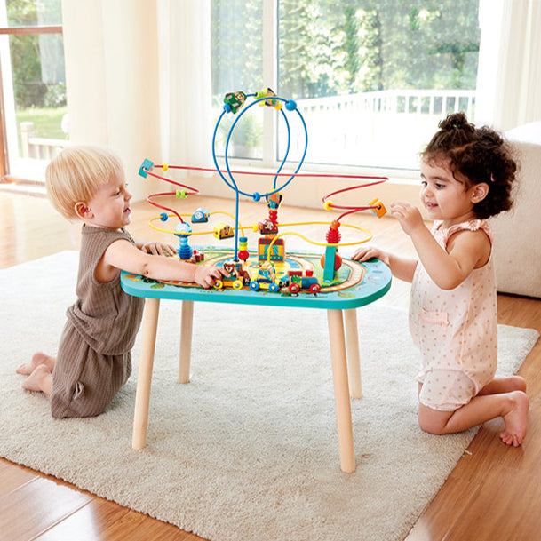 Hape - Twisting Railway Maze Table - Infants