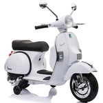 Best Ride on Cars - Vespa Scooter 12V White - Outdoor