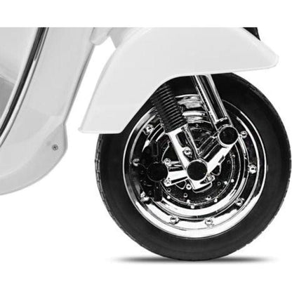 Best Ride on Cars - Vespa Scooter 12V White - Outdoor