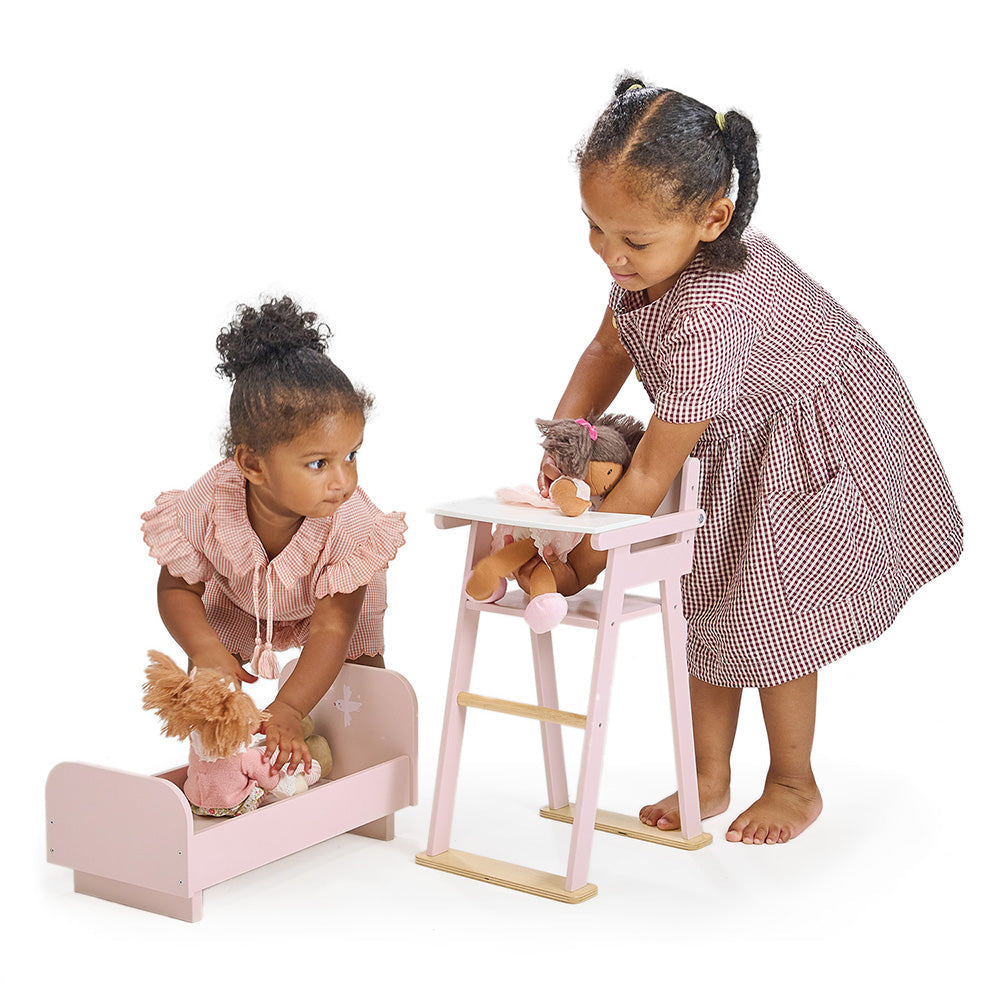 Mentari - Wood Baby Doll Furniture Bundle - Dolls