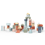 Speedy Monkey - Wood Building Blocks Set of 50 - Infants