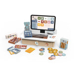 Speedy Monkey - Wood Cash Register & Accessories - Preschool
