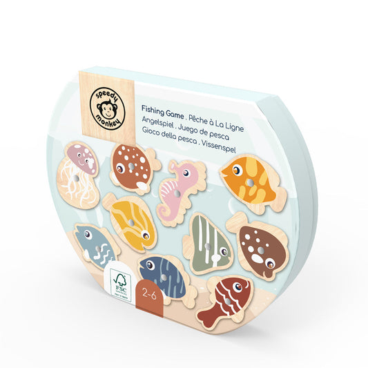 Speedy Monkey - Wood Fishing Game - Games