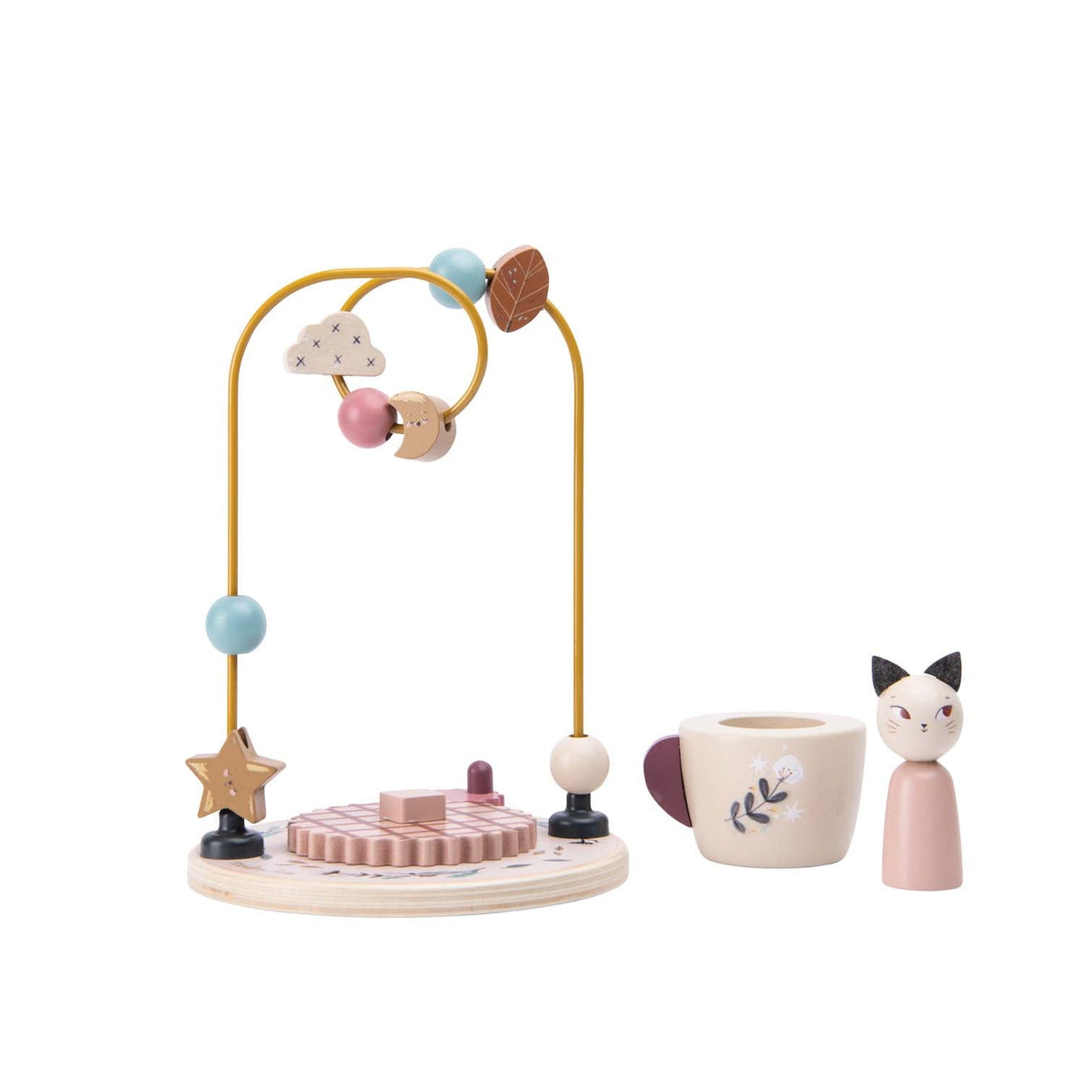 Moulin Roty - Wooden Bead Maze - After the Rain - Infants