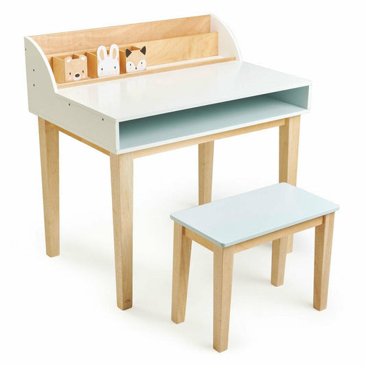 Tender Leaf Toys - Wooden Desk and Chair - Room Decor