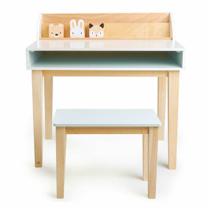 Tender Leaf Toys - Wooden Desk and Chair - Room Decor