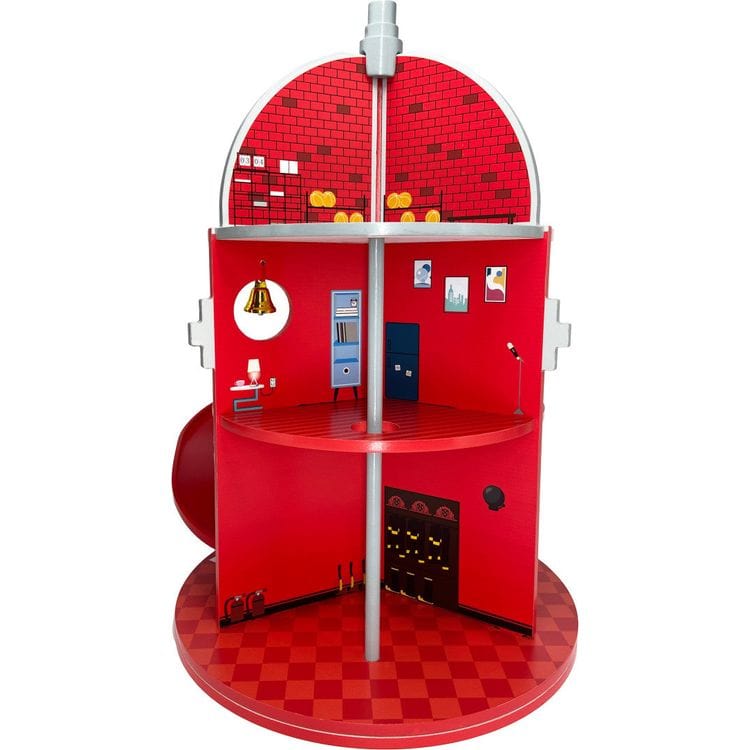 Teamson Kids - Wooden Fire Station Playset - Preschool