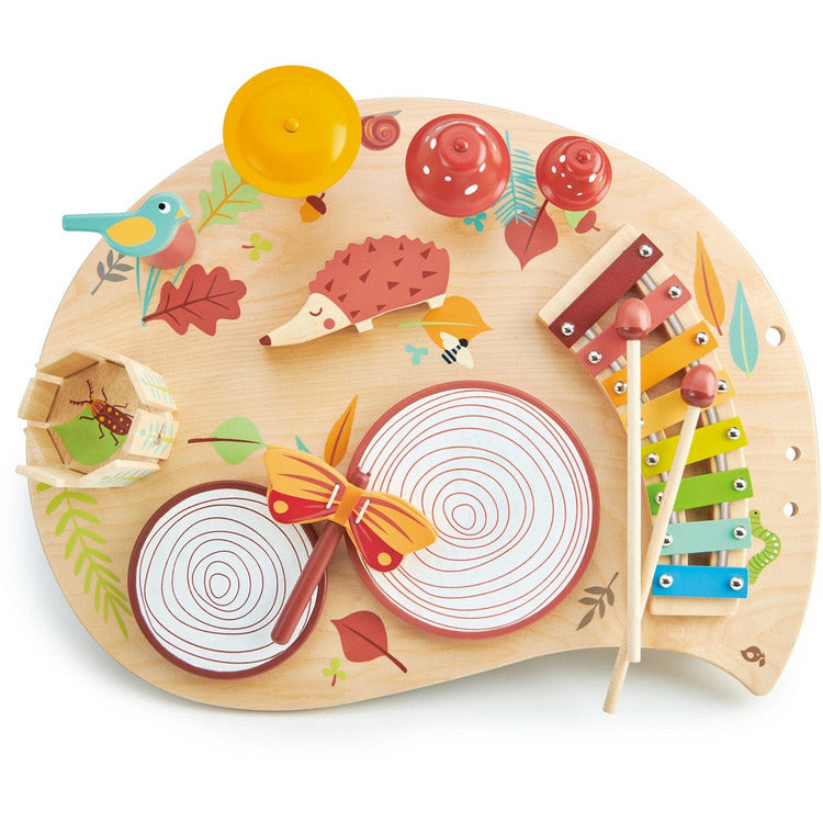 Tender Leaf Toys - Wooden Musical Table Activity Toy - Preschool