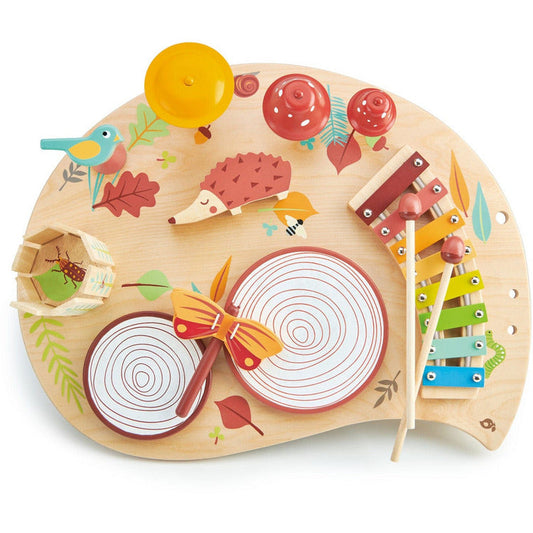 Tender Leaf Toys - Wooden Musical Table Activity Toy - Preschool