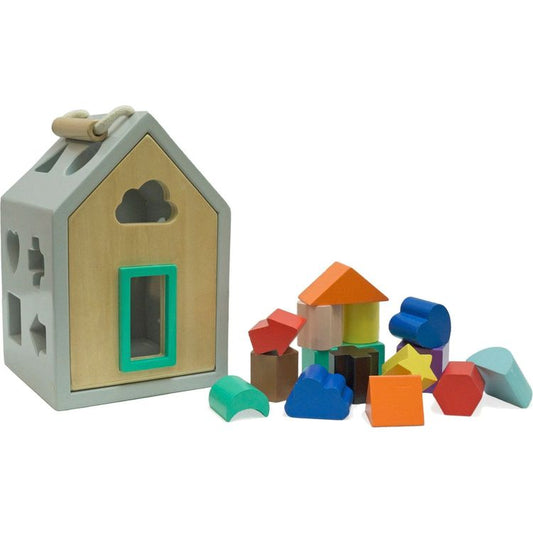 Wonder & Wise - Wooden Shape Sorter - Preschool