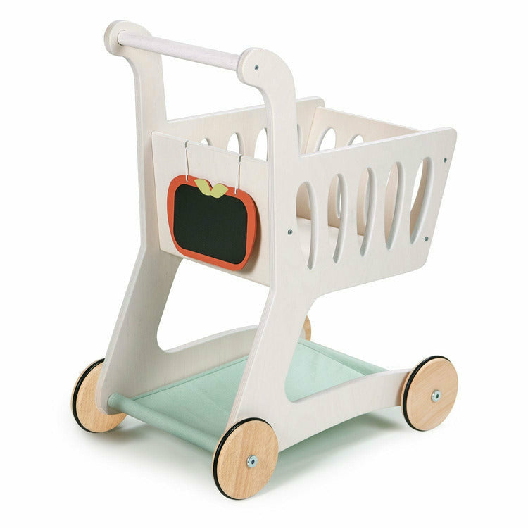 Tender Leaf Toys - Wooden Shopping Cart - Preschool