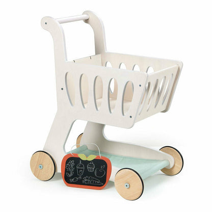 Tender Leaf Toys - Wooden Shopping Cart - Preschool