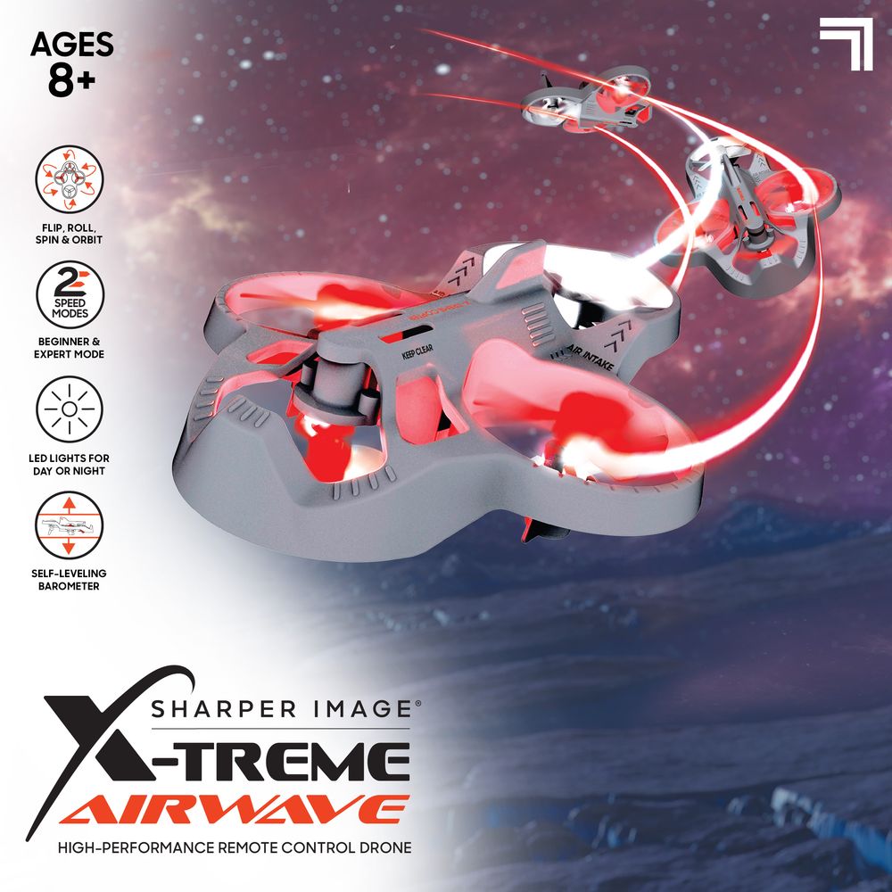 Sharper Image - X-Treme Airwave Drone - Vehicles