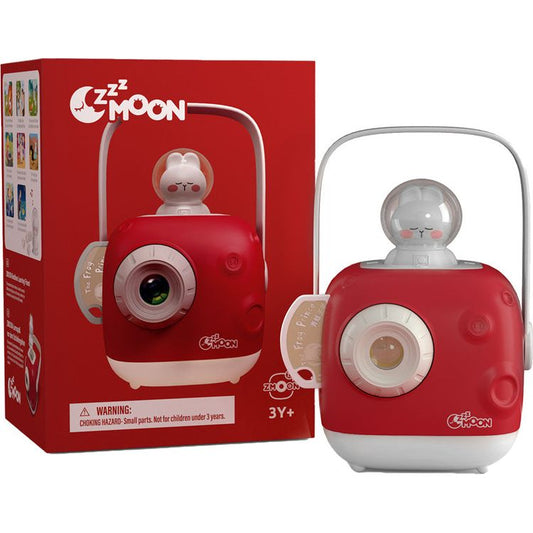 Hape - ZzzMoon Kids Storyboard Projector - Red - STEM